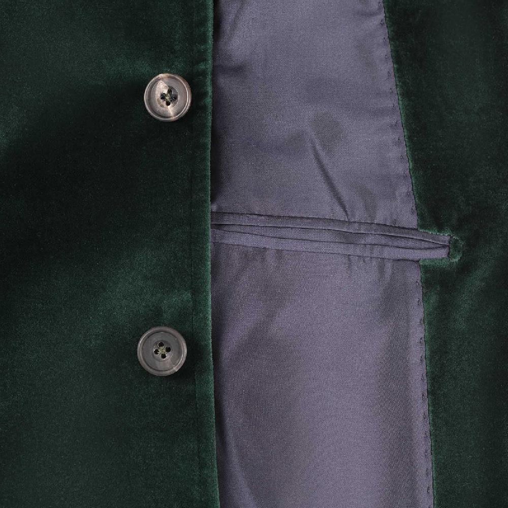 Rubinacci Vintage Archive Giacca Vienna In Velluto Verde