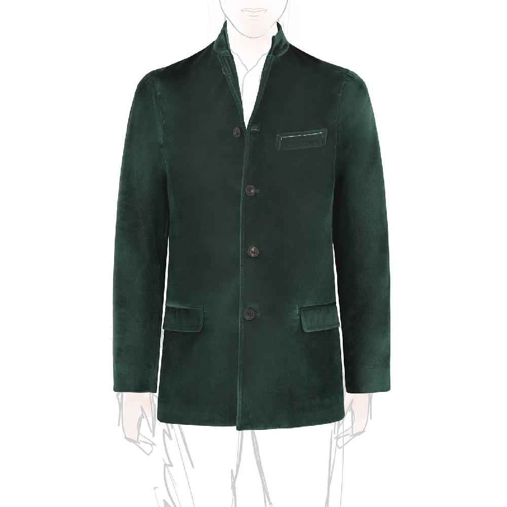 Rubinacci Vintage archive giacca Vienna in velluto verde