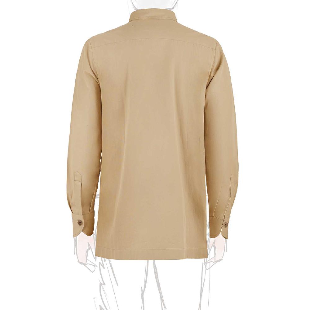 Rubinacci Vintage Archive Sahariana In Cotone Beige