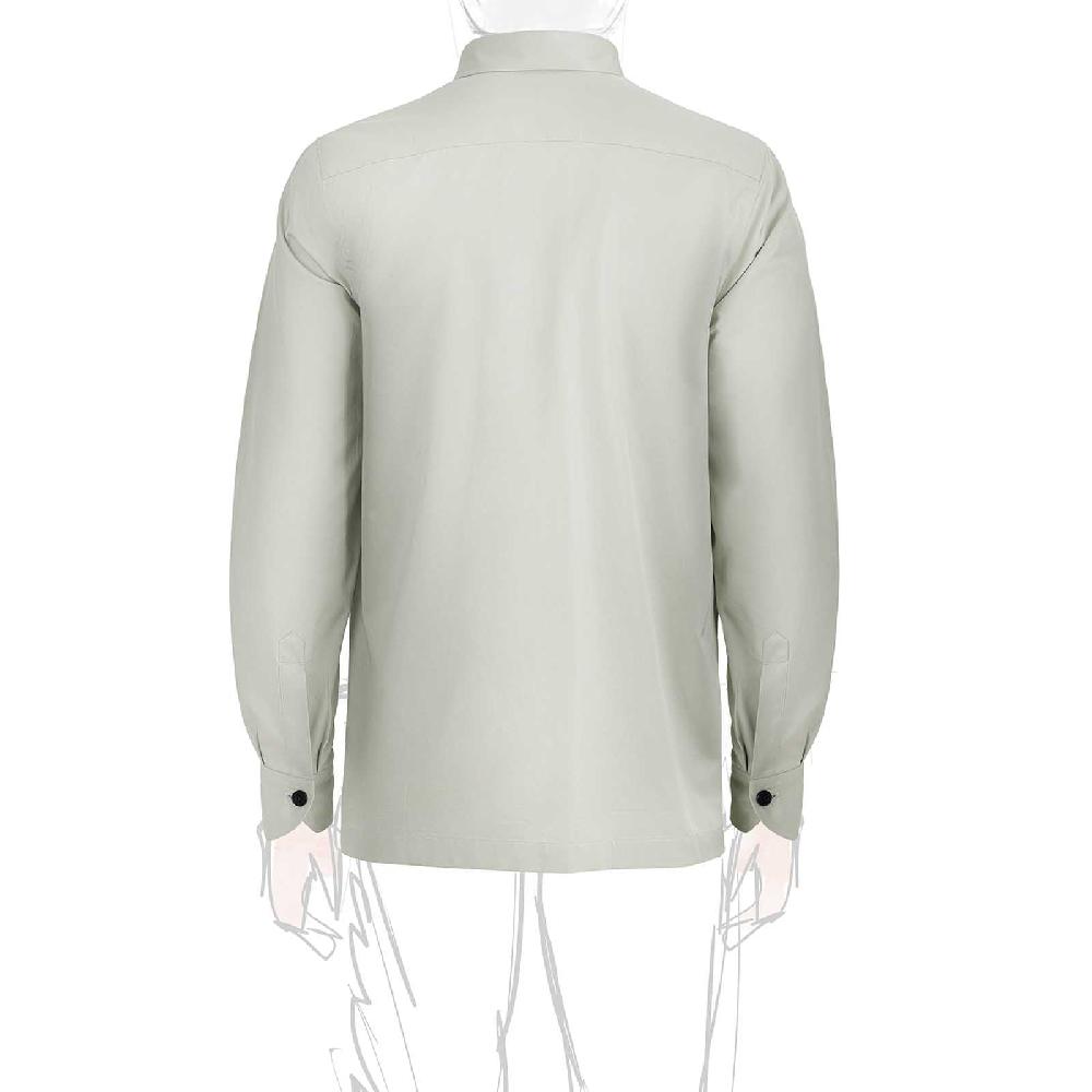 Rubinacci Vintage Archive Sahariana In Cotone Ghiaccio