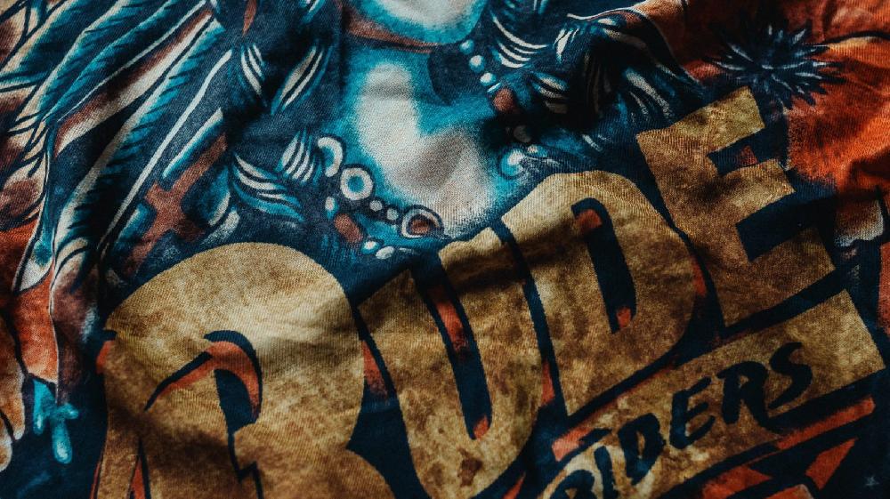 Rude Riders Bandana Black Indian