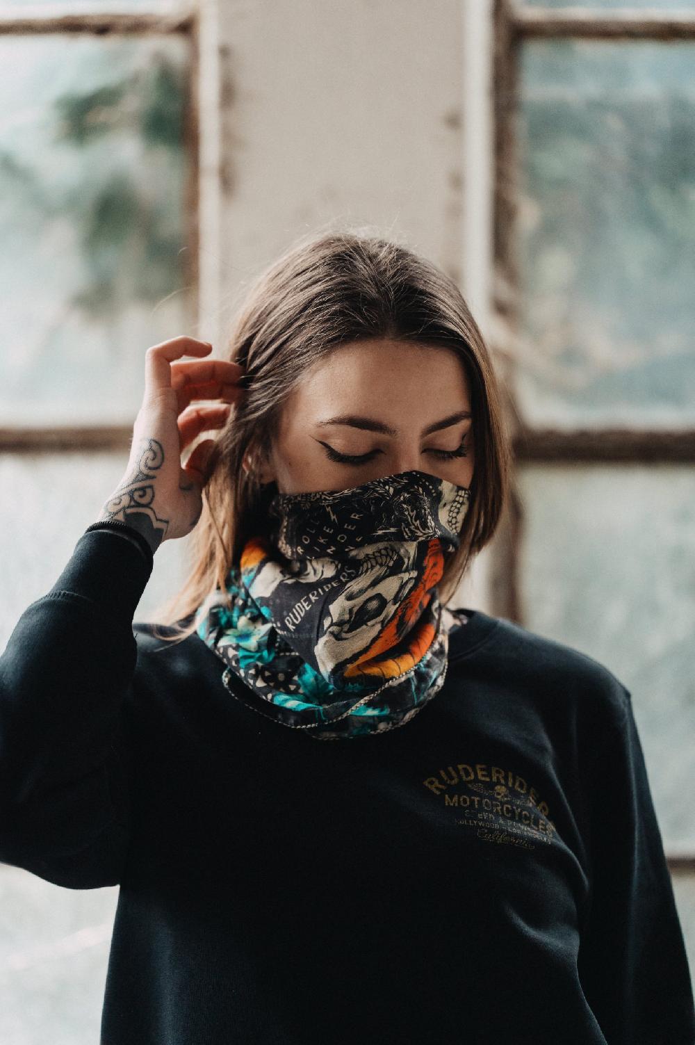 Rude Riders Bandana Butterfly