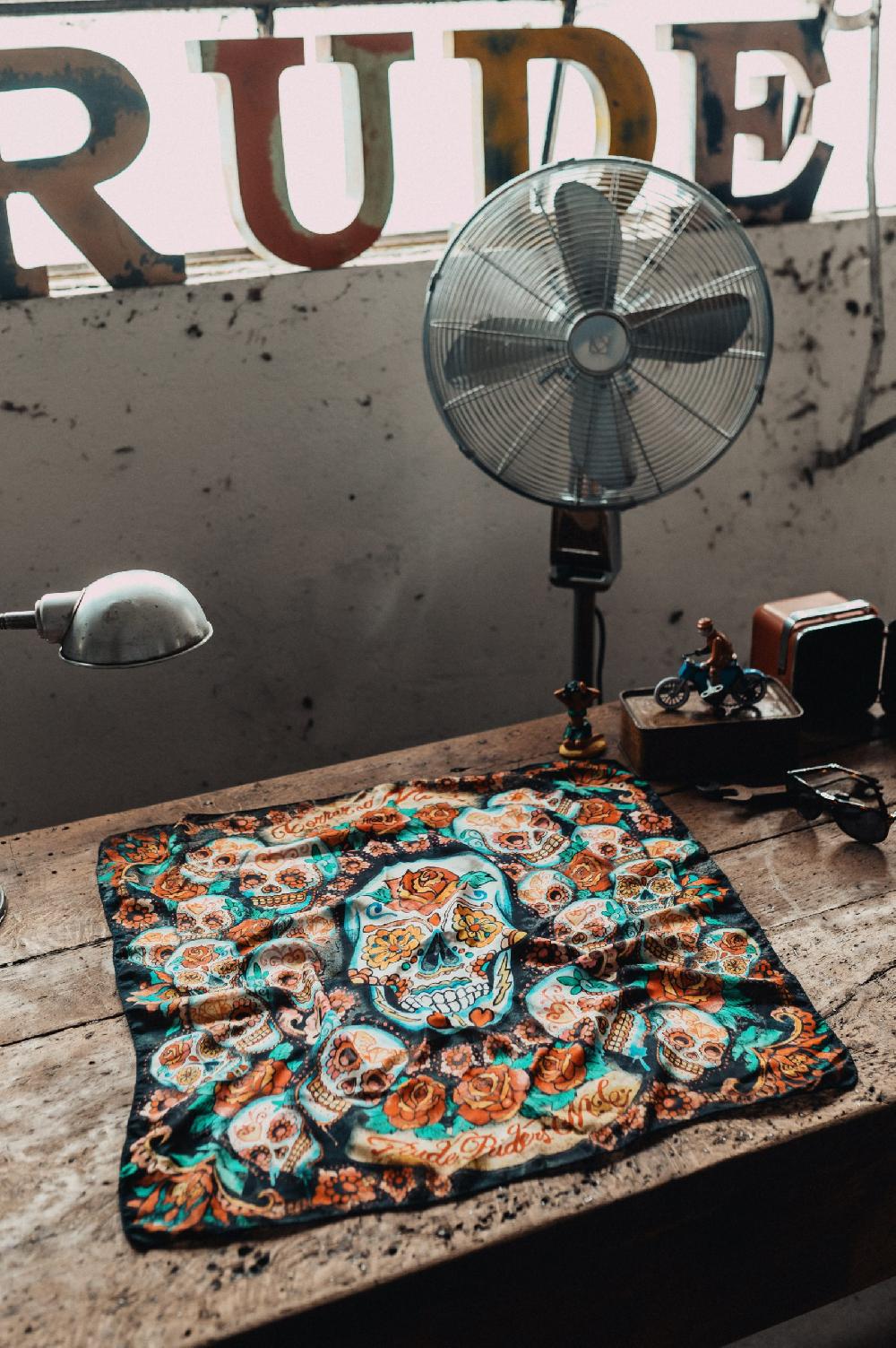 Rude Riders Bandana Calavera