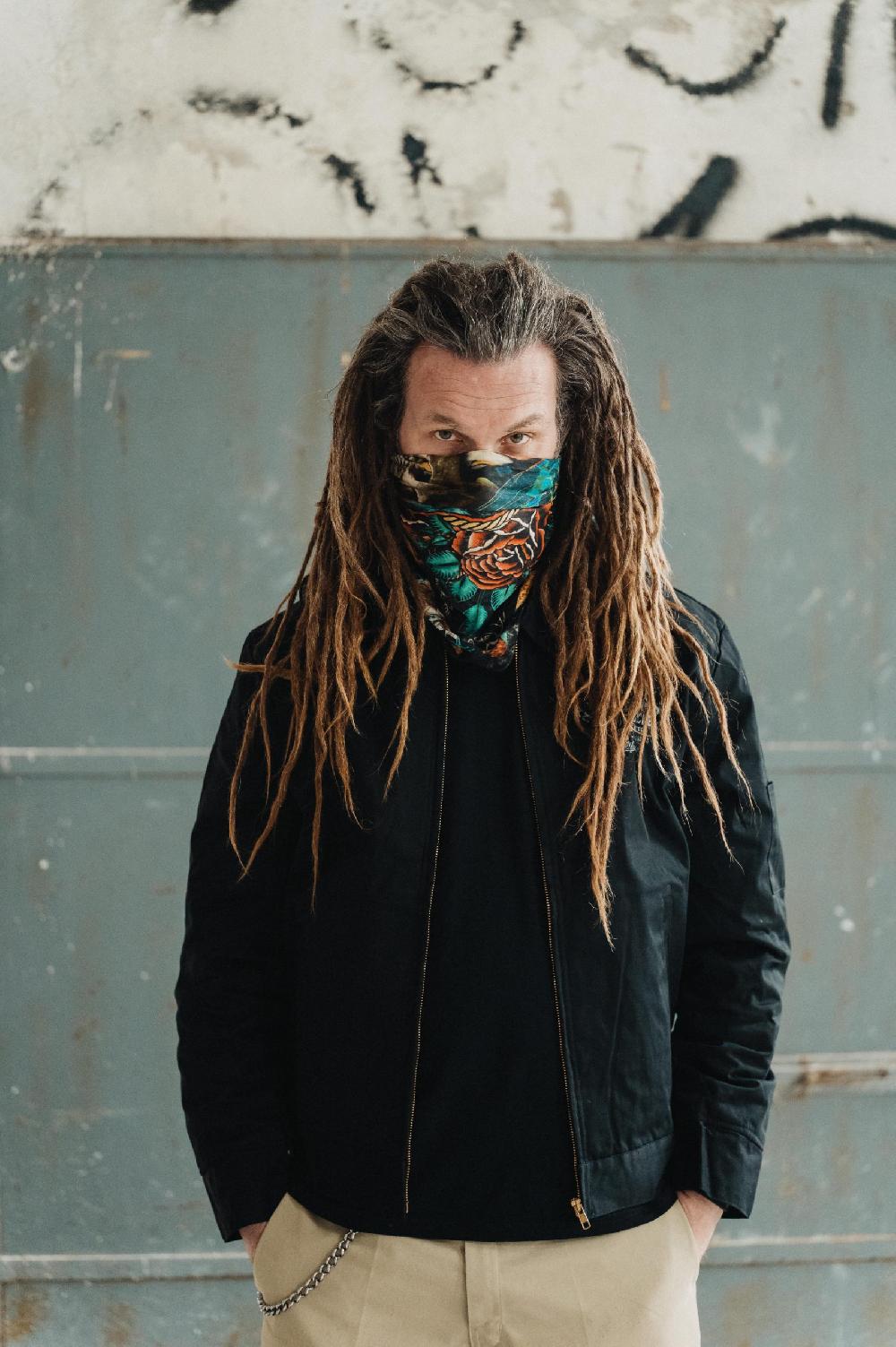 Rude Riders Bandana Skull&Butterfly