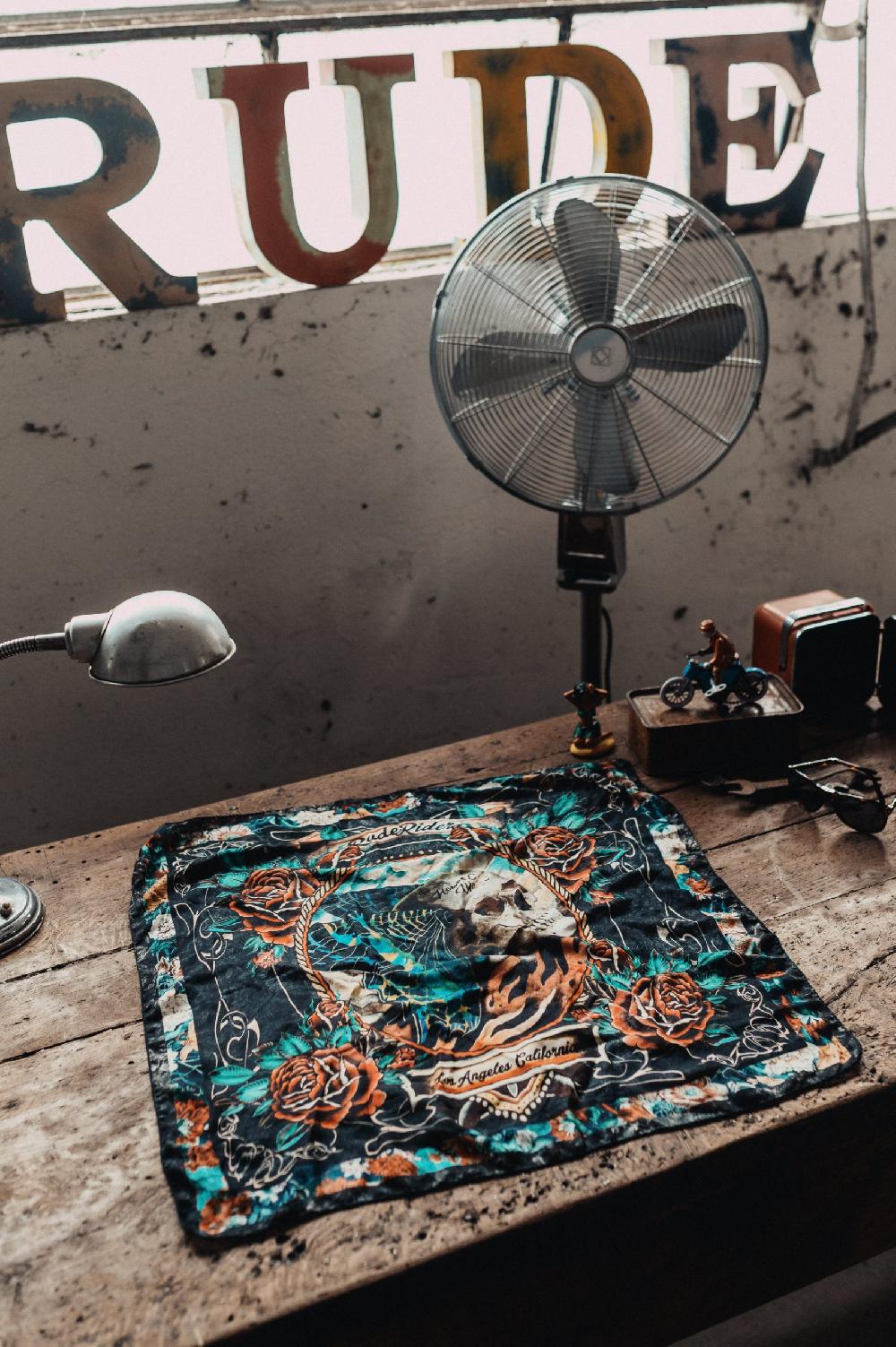 Rude Riders Bandana Skull&Butterfly