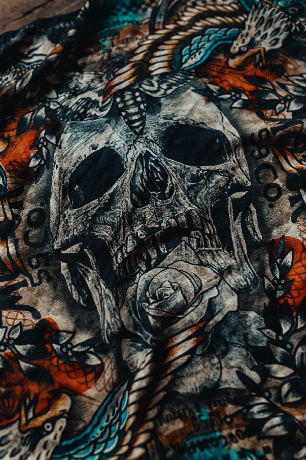 Rude Riders Bandana Skull&Eagle