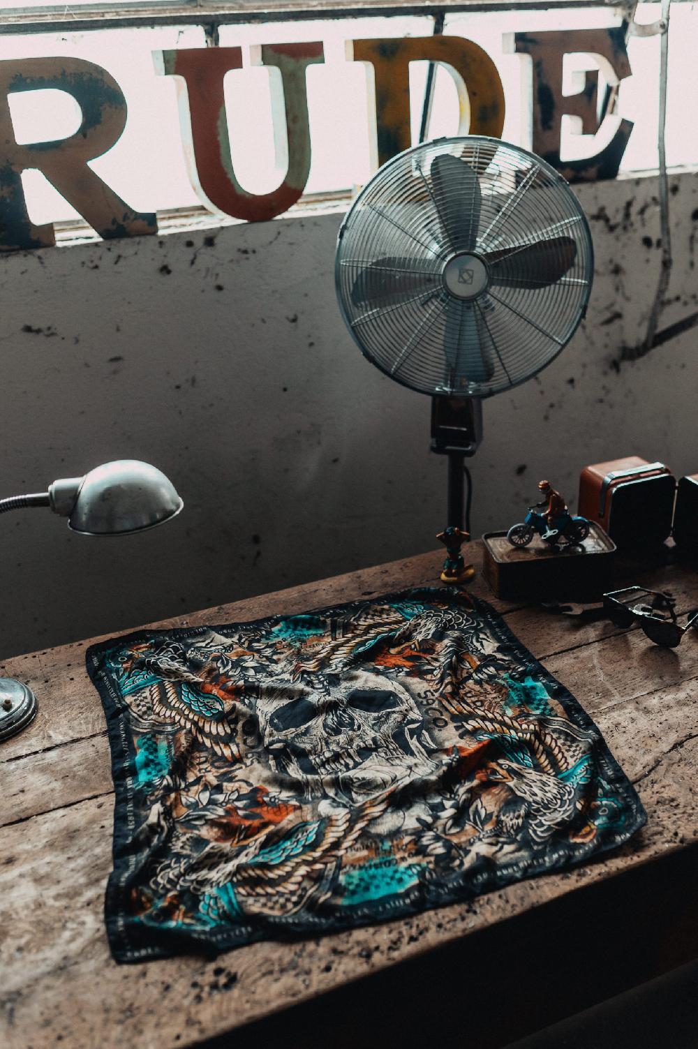 Rude Riders Bandana Skull&Eagle