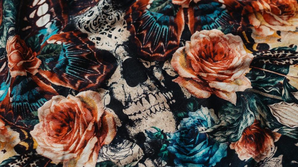Rude Riders Bandana Skull&Roses