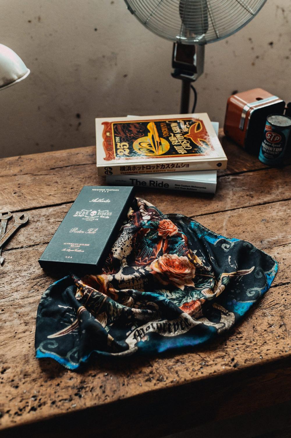 Rude Riders Bandana Skull&Roses