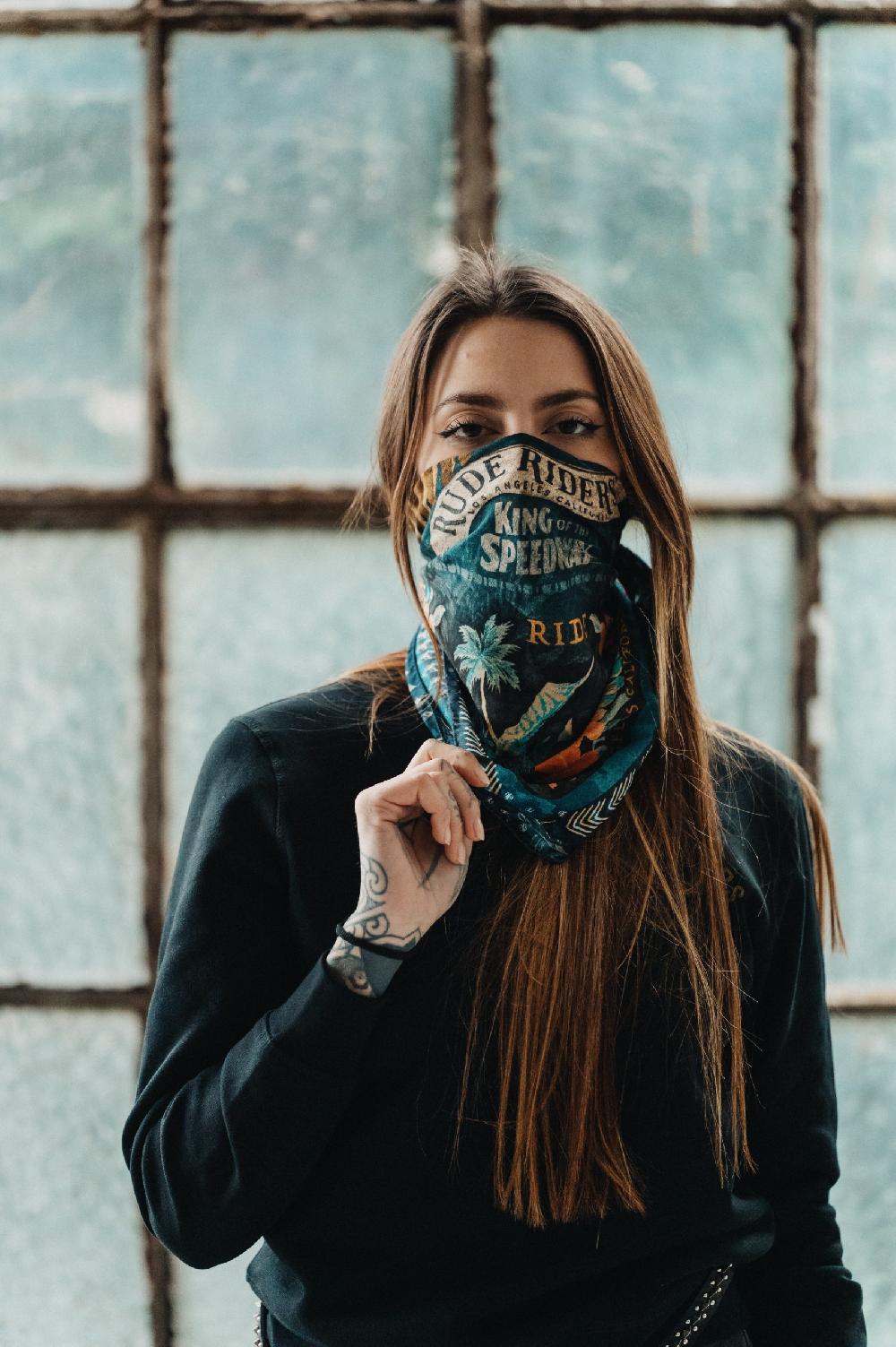 Rude Riders Bandana Tropical King