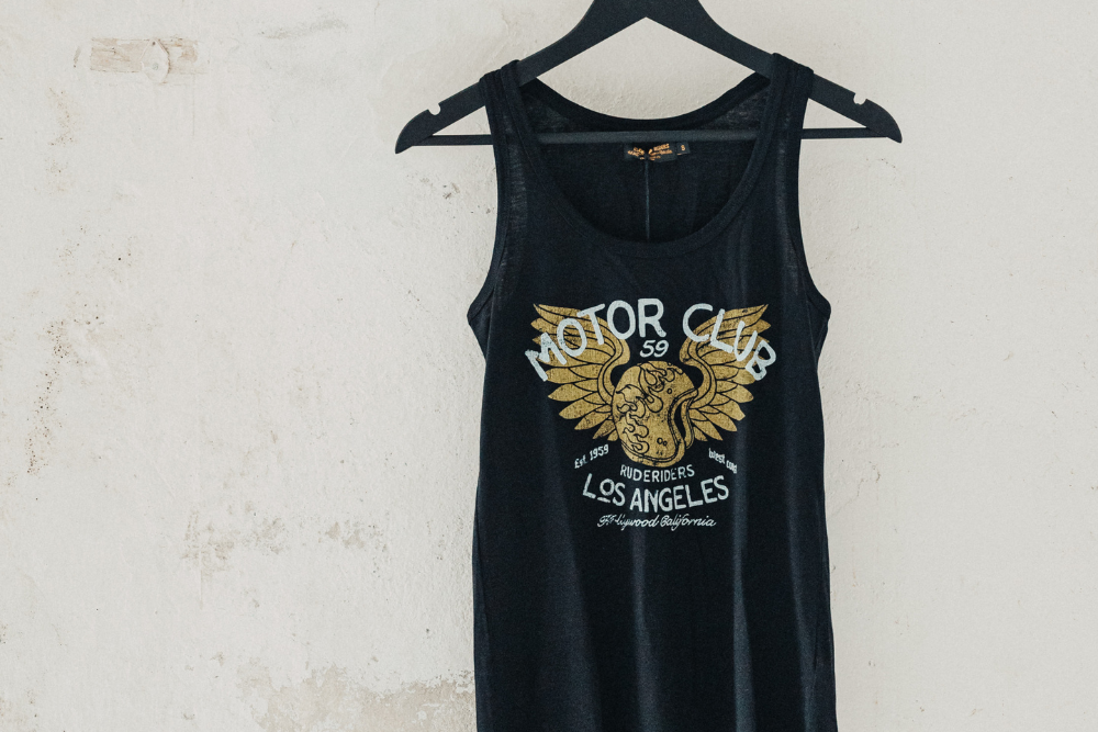 Rude Riders Canotta Donna Motor Brigade Nera