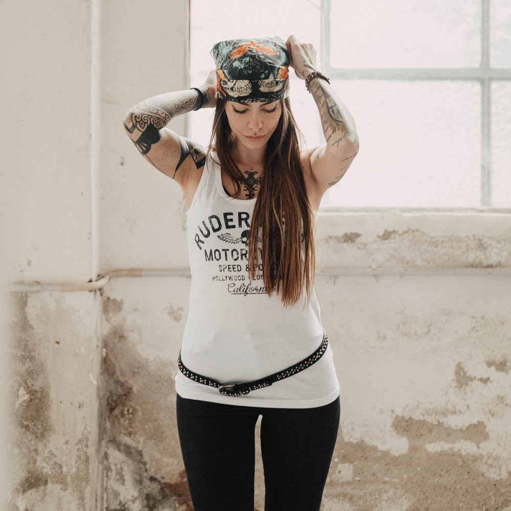 Rude Riders Canotta Donna Rude Riders Bianca