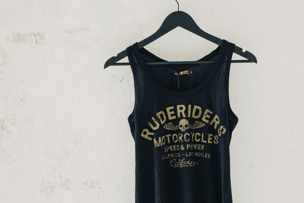 Rude Riders Canotta Donna Rude Riders Nera