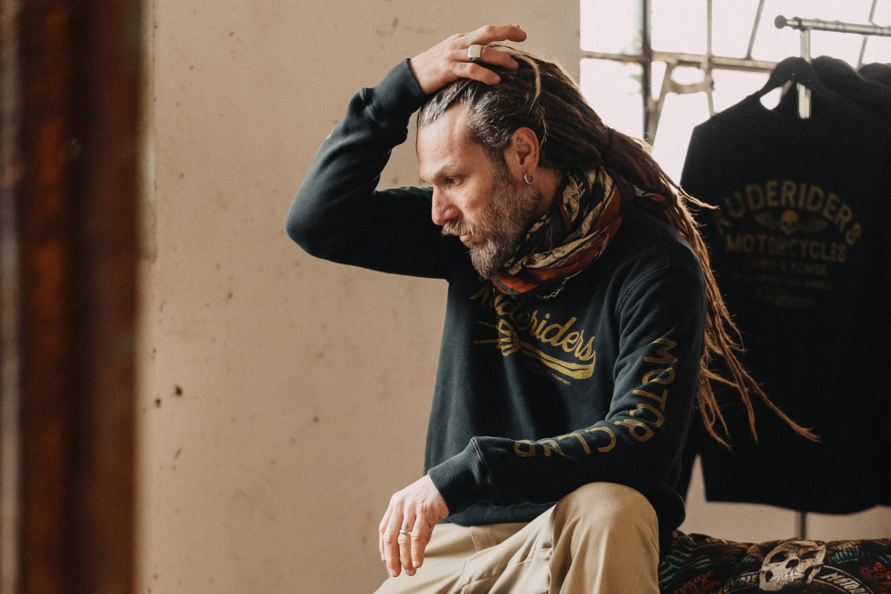 Rude Riders Felpa Capsule Uomo Rude Motor Club