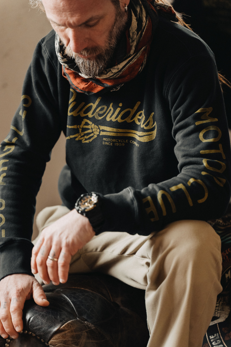 Rude Riders Felpa Capsule Uomo Rude Motor Club