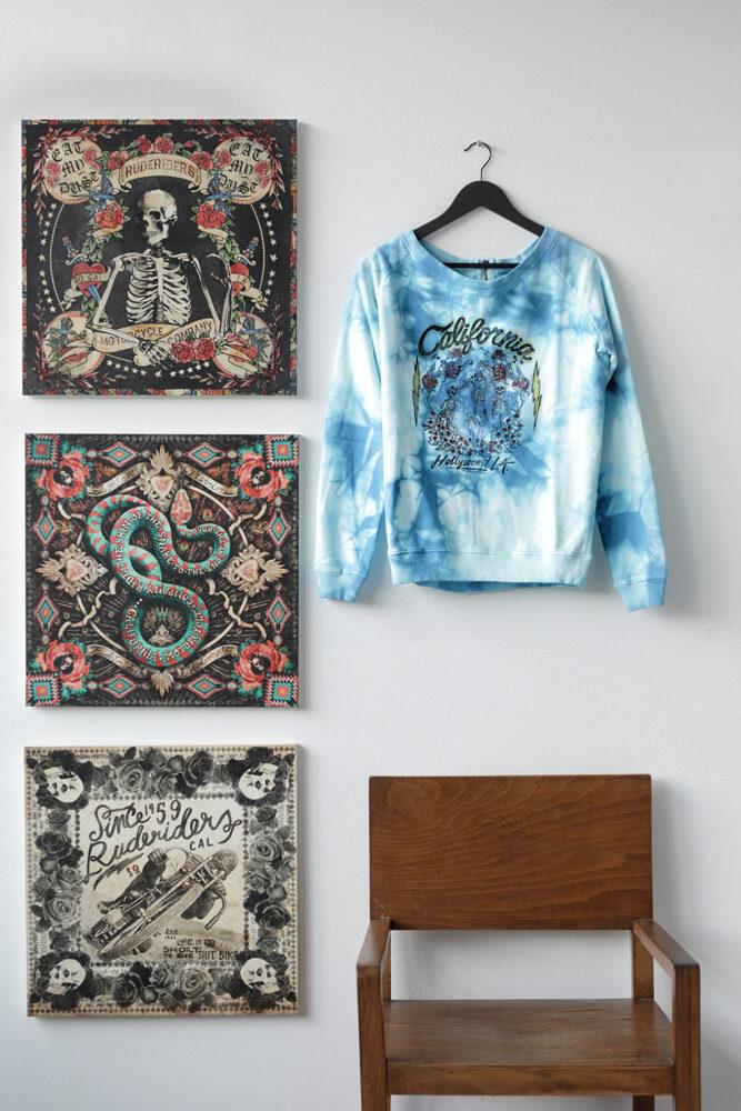 Rude Riders Felpa Donna California