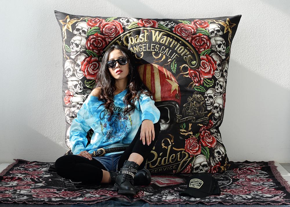 Rude Riders Felpa Donna California