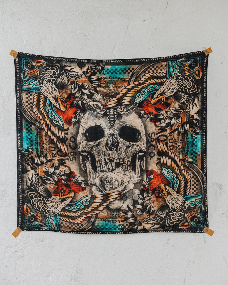 Rude Riders Foulard Skull & Eagle