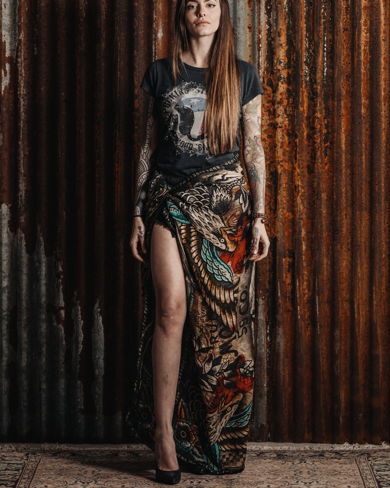 Rude Riders Foulard Skull & Eagle