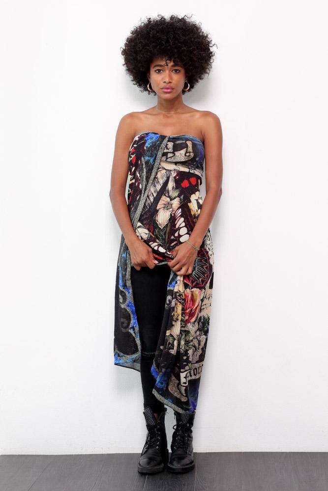 Rude Riders Foulard Skull & Roses