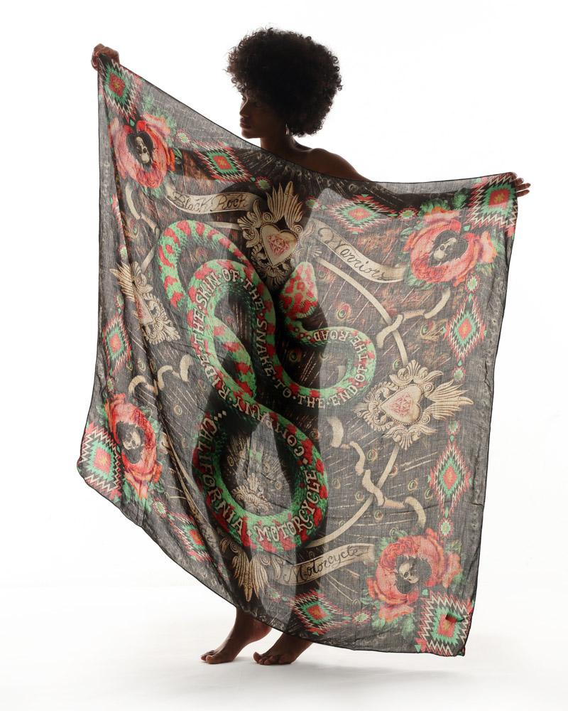 Rude Riders Foulard Snake