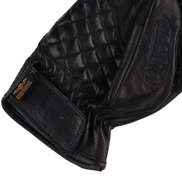 Rude Riders Guanti Moto In Pelle Flames