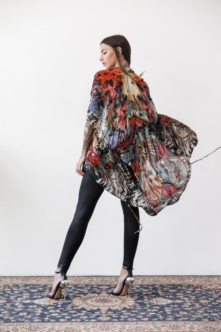 Rude Riders Kimono Donna Flying Indian