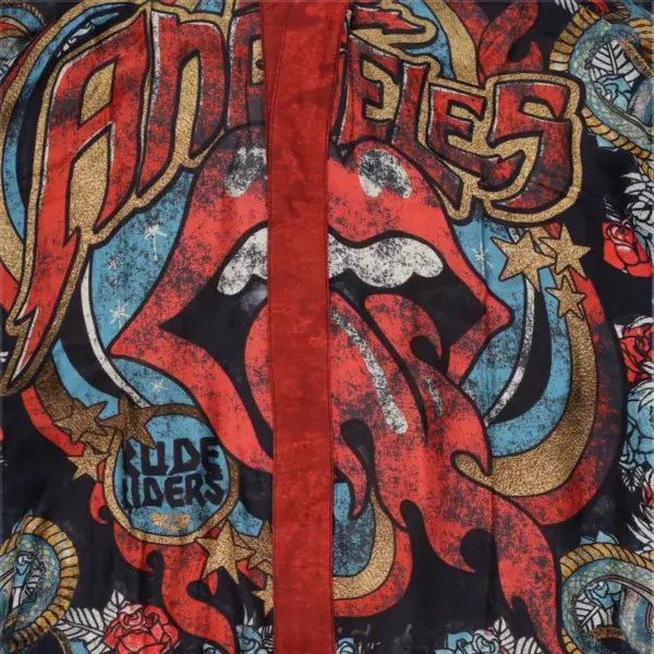 Rude Riders Kimono Donna Rock