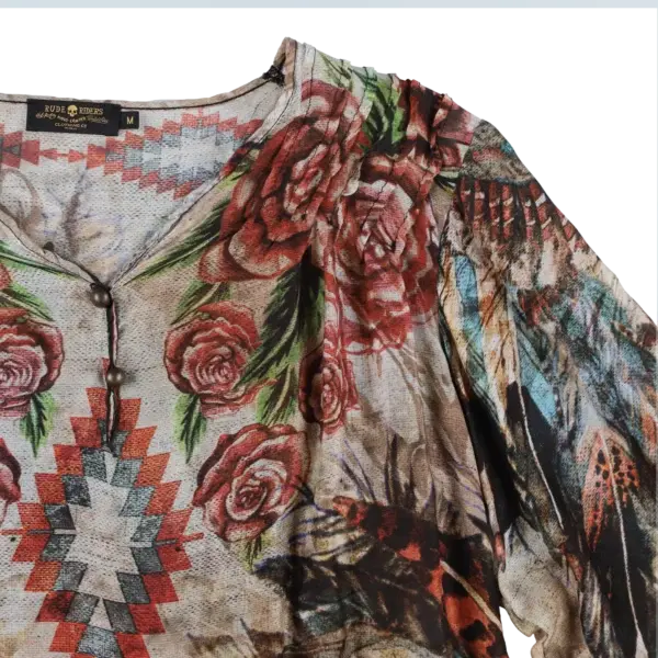 Rude Riders Shirt Donna Indian