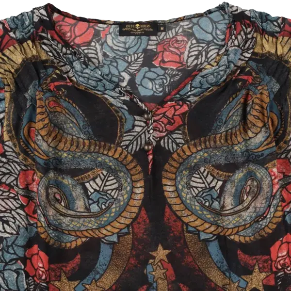 Rude Riders Shirt Donna Rock