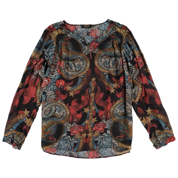 Rude Riders Shirt Donna Rock