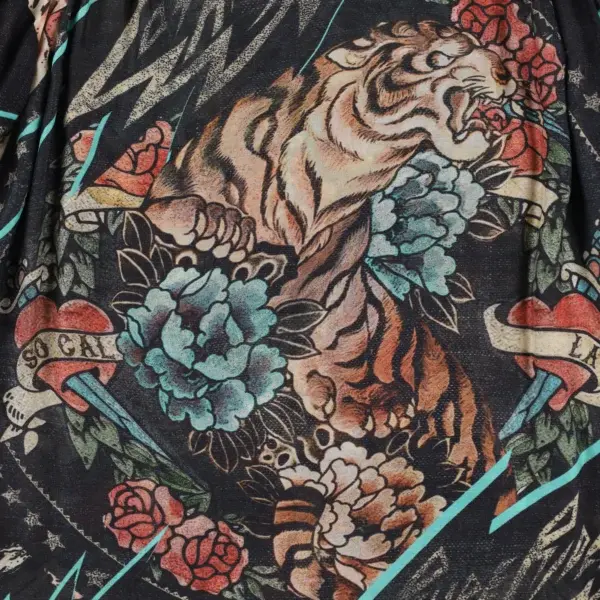 Rude Riders Shirt Donna Tiger