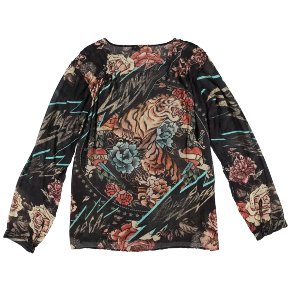 Rude Riders Shirt Donna Tiger