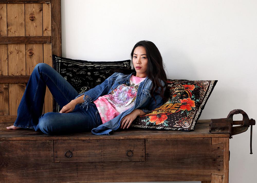 Rude Riders T-Shirt Donna California