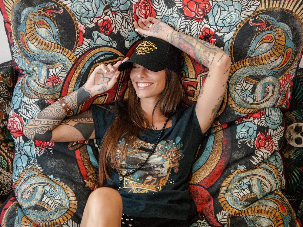 Rude Riders T-Shirt Donna Rock