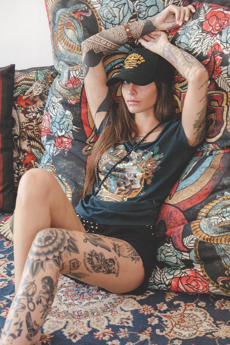 Rude Riders T-Shirt Donna Rock