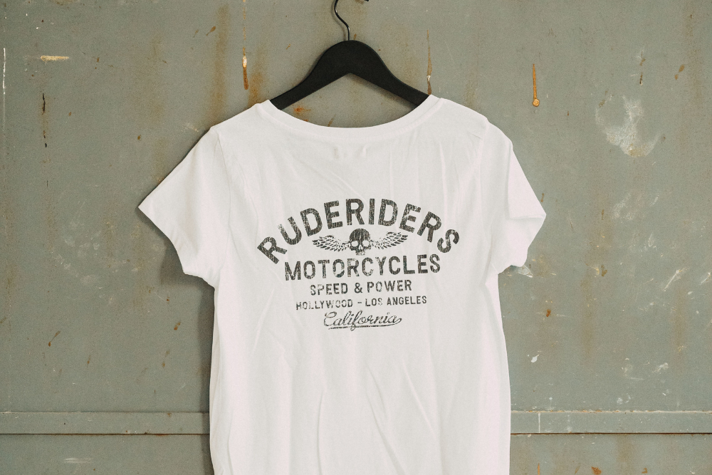 Rude Riders T-Shirt Donna Rude Riders Bianca