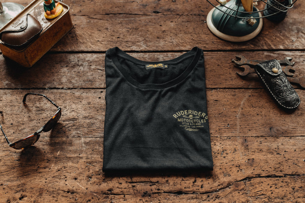 Rude Riders T-Shirt Donna Rude Riders Nera