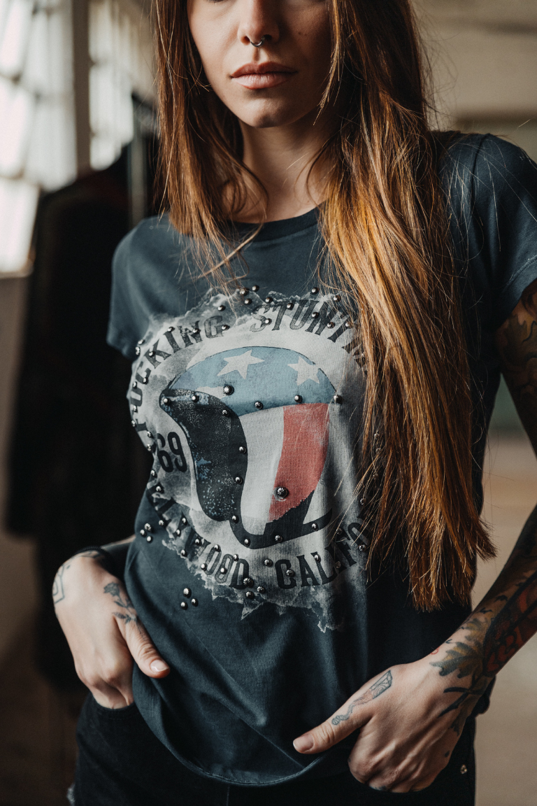 Rude Riders T-Shirt Donna Stunt W