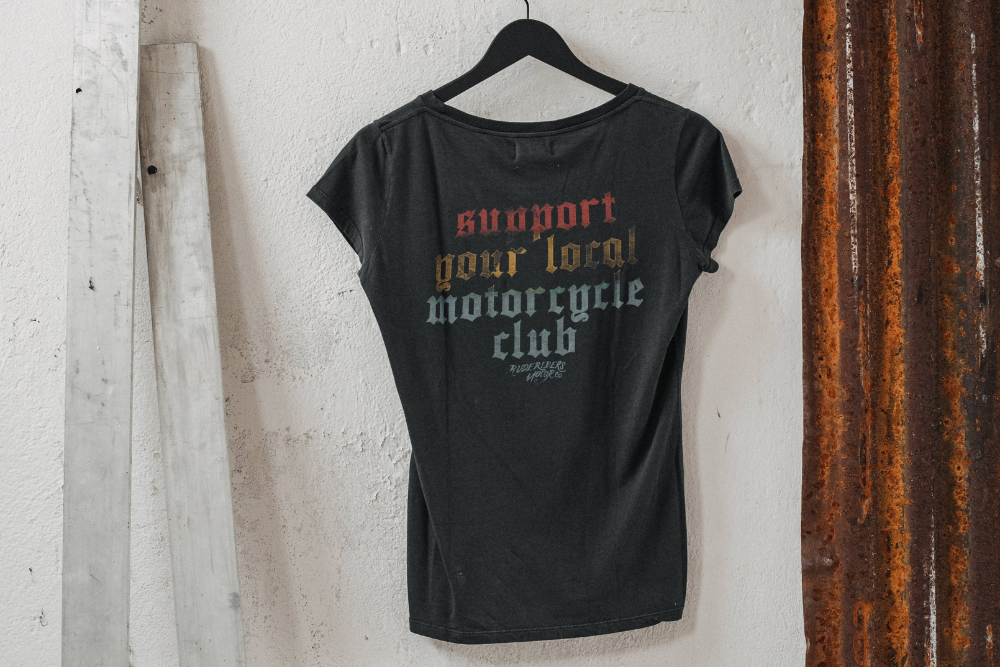 Rude Riders T-Shirt Donna Support