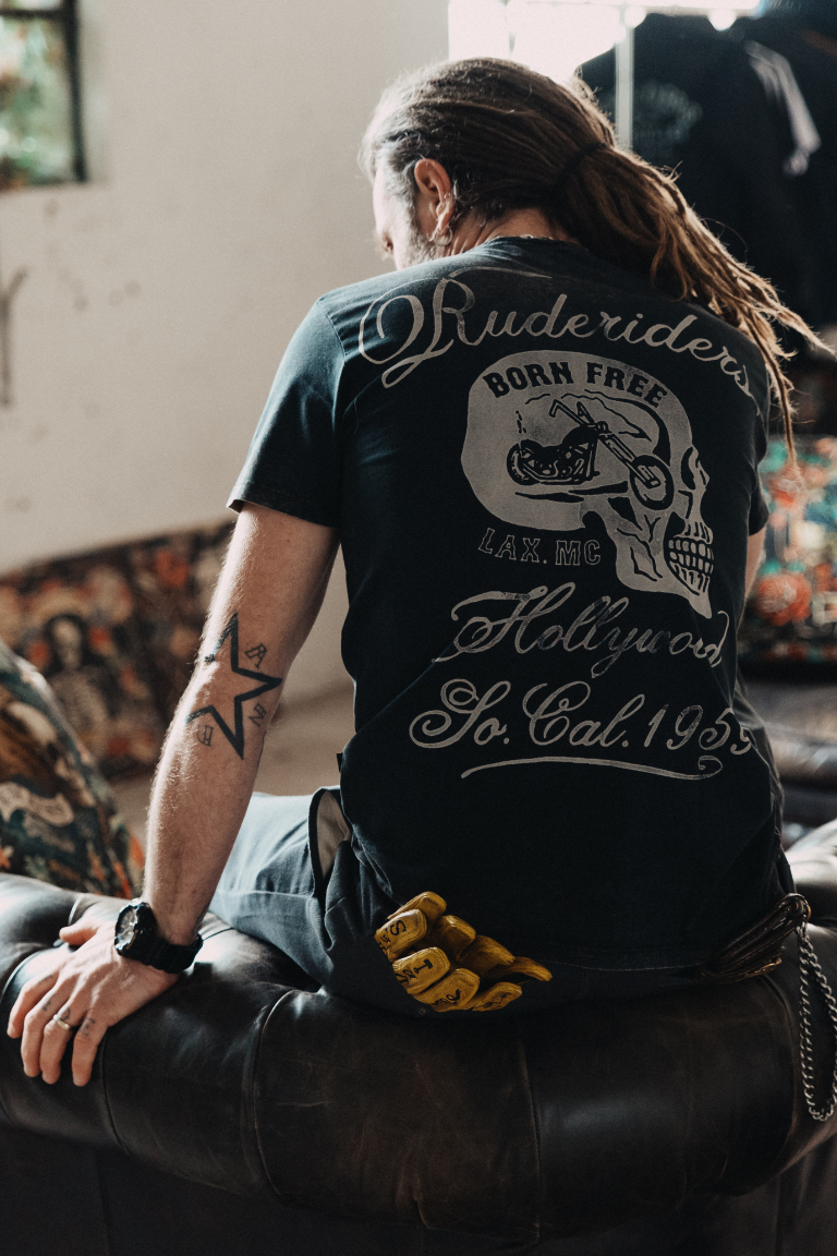 Rude Riders T-Shirt Uomo Born Free