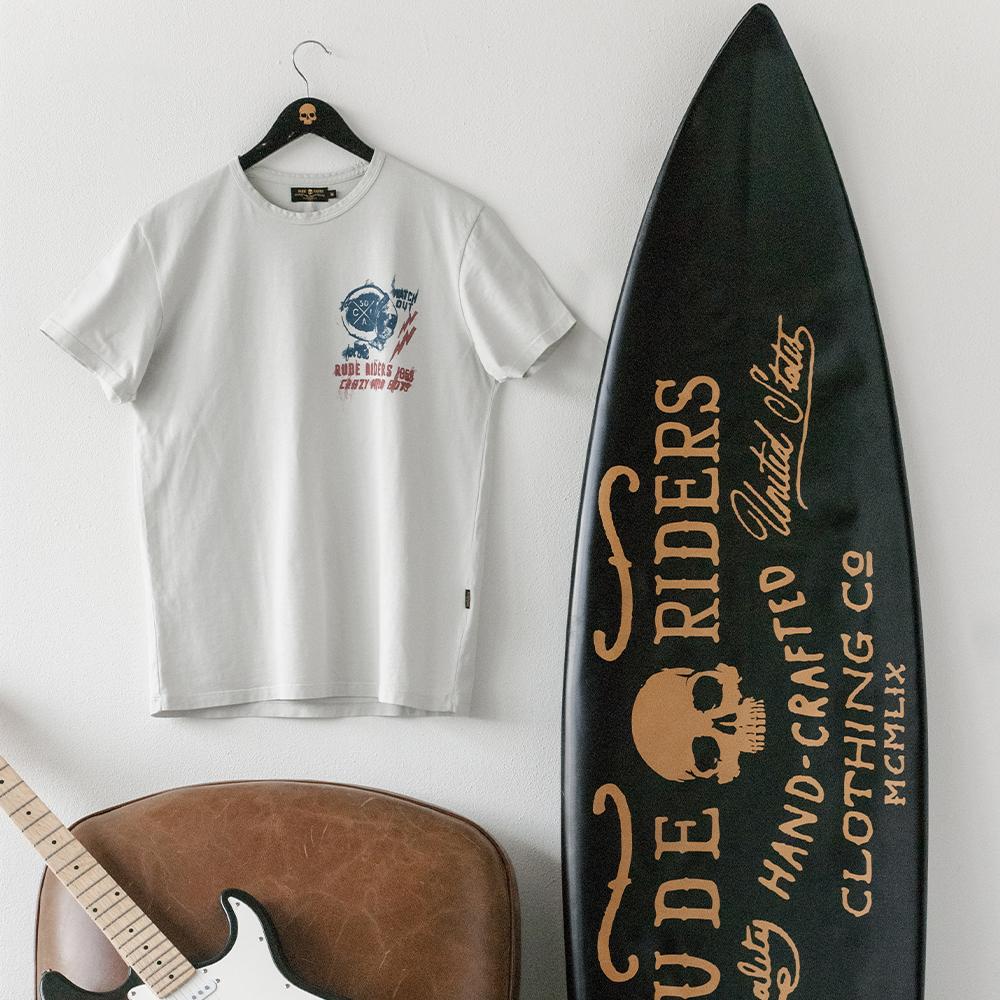 Rude Riders T-Shirt Uomo Crazy Boy