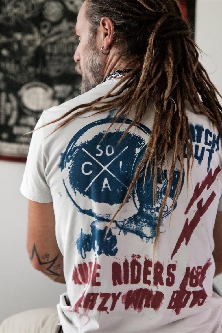 Rude Riders T-Shirt Uomo Crazy Boy