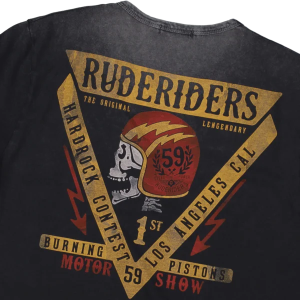 Rude Riders T-Shirt Uomo Hard Rock Limited Ed