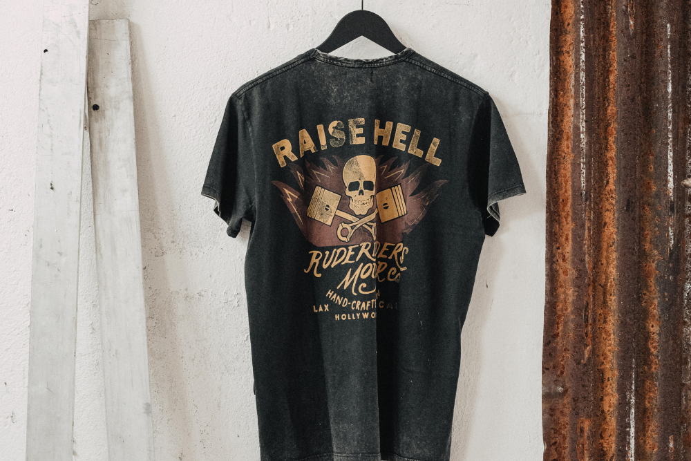 Rude Riders T-Shirt Uomo Raise Hell