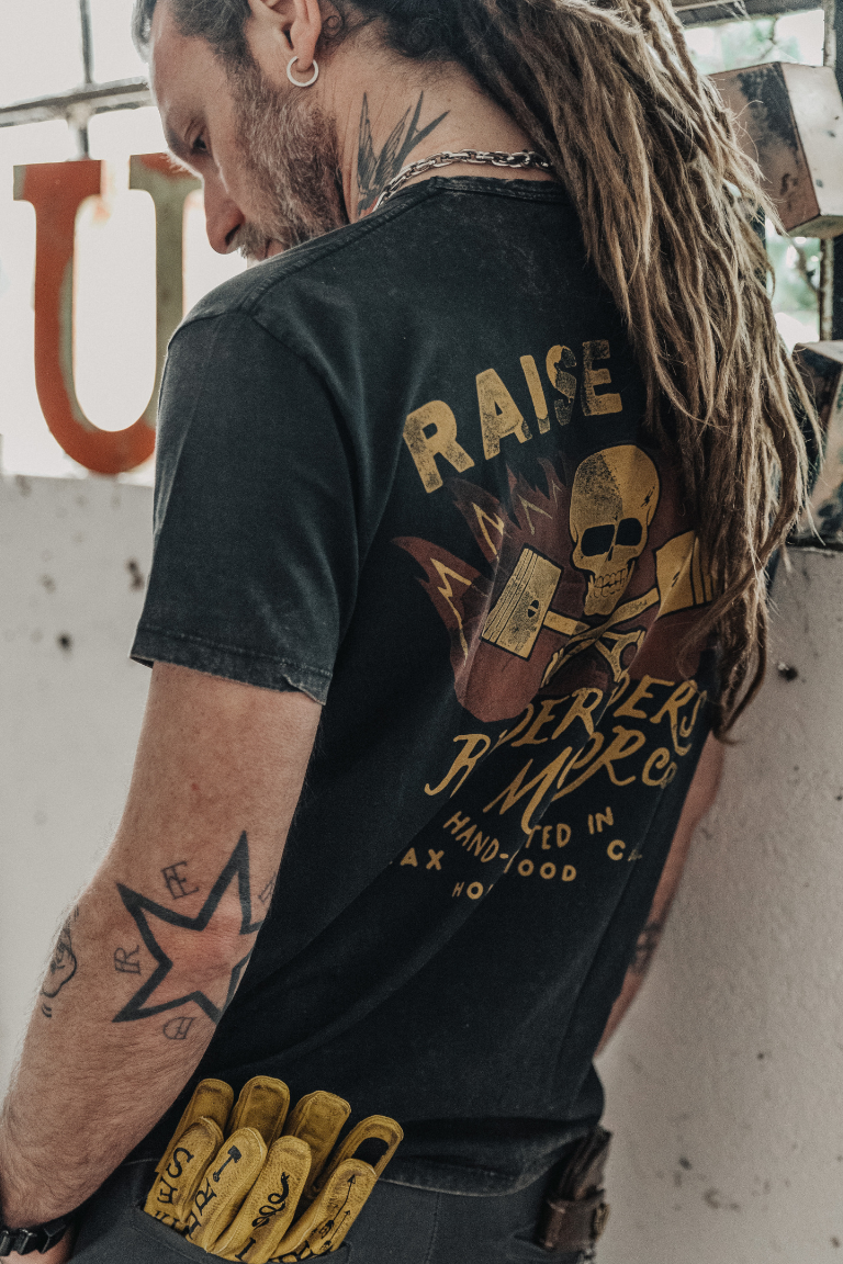 Rude Riders T-Shirt Uomo Raise Hell