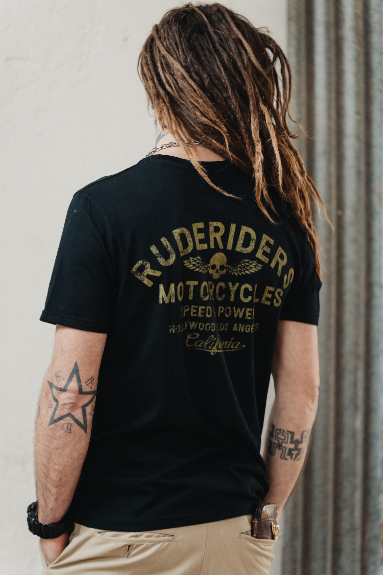 Rude Riders T-Shirt Uomo Rude Riders Nera