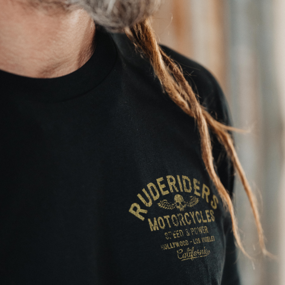 Rude Riders T-Shirt Uomo Rude Riders Nera