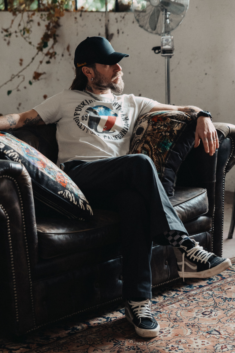 Rude Riders T-Shirt Uomo Stuntman