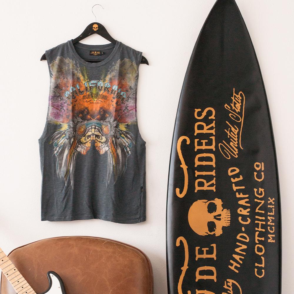 Rude Riders Tank Top Donna Indian